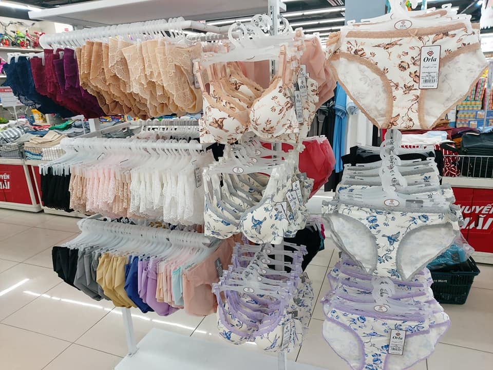 Móc treo đồ lót combo 10 cái