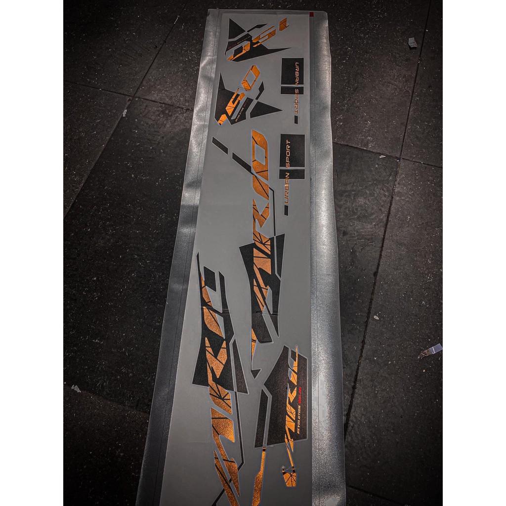 Tem rời Vario đen nhám độc Candy