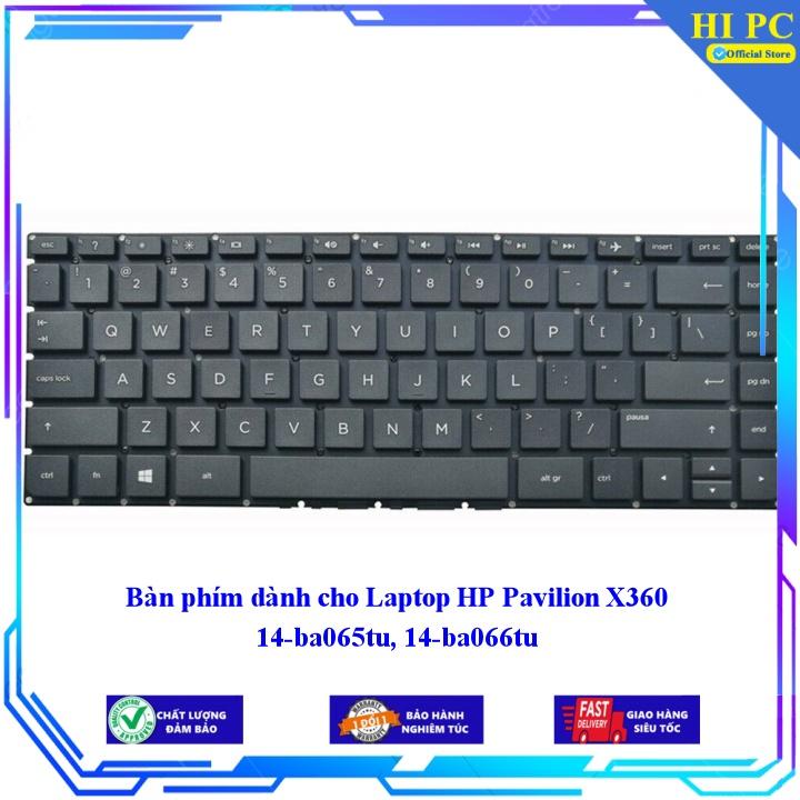 Bàn phím dành cho Laptop HP Pavilion X360 14-ba065tu 14-ba066tu  - Hàng Nhập Khẩu