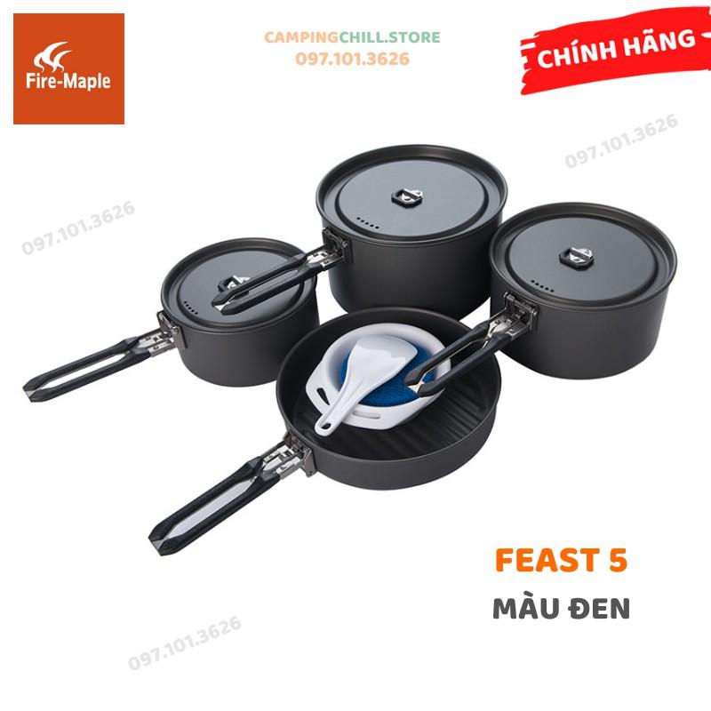 BỘ NỒI NẤU ĂN KHI ĐI DÃ NGOẠI, CẮM TRẠI, PICNIC FIRE MAPLE FEAST 5