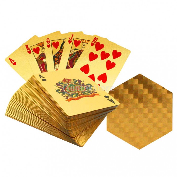 Bộ bài tây màu đen cao cấp 52 lá bài nhựa - Bộ bài poker- hàng chính hãng