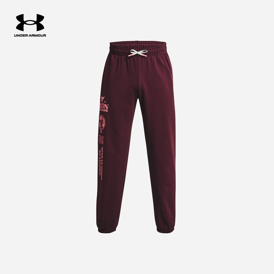 Quần dài thể thao nam Under Armour Pjt Rck Hwt Terry Pnt - 1373568-600