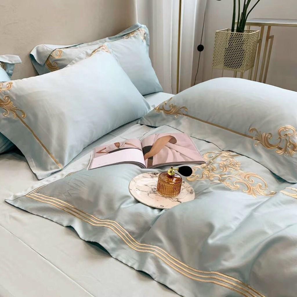Bộ Chăn Ga Lụa Silk