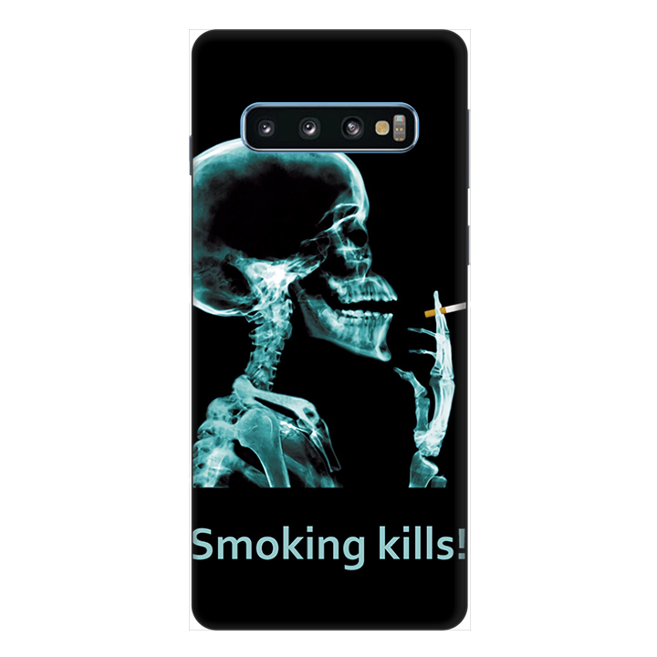 Ốp lưng điện thoại Samsung S10 Smoking Kills