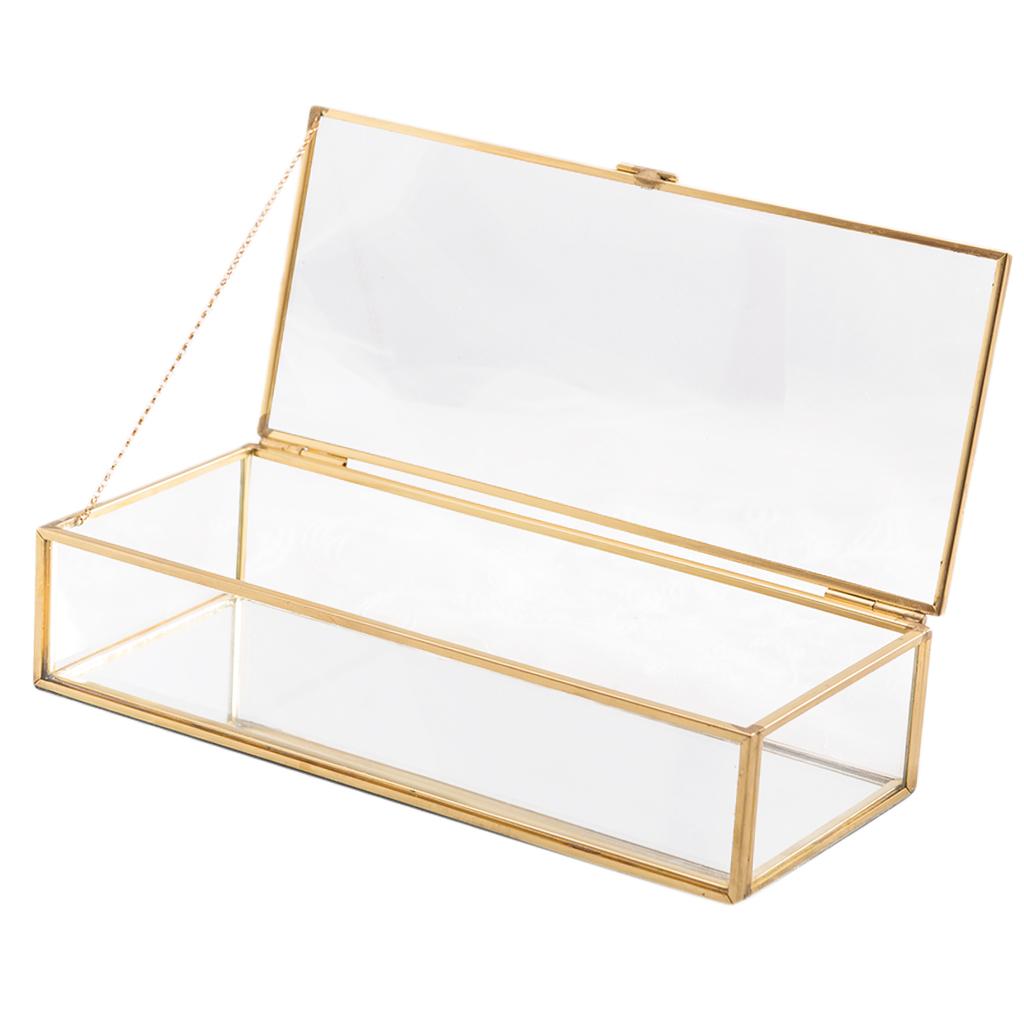 Nordic Retro Jewelry Trinket Storage Box Holder Container Organizer With Lid