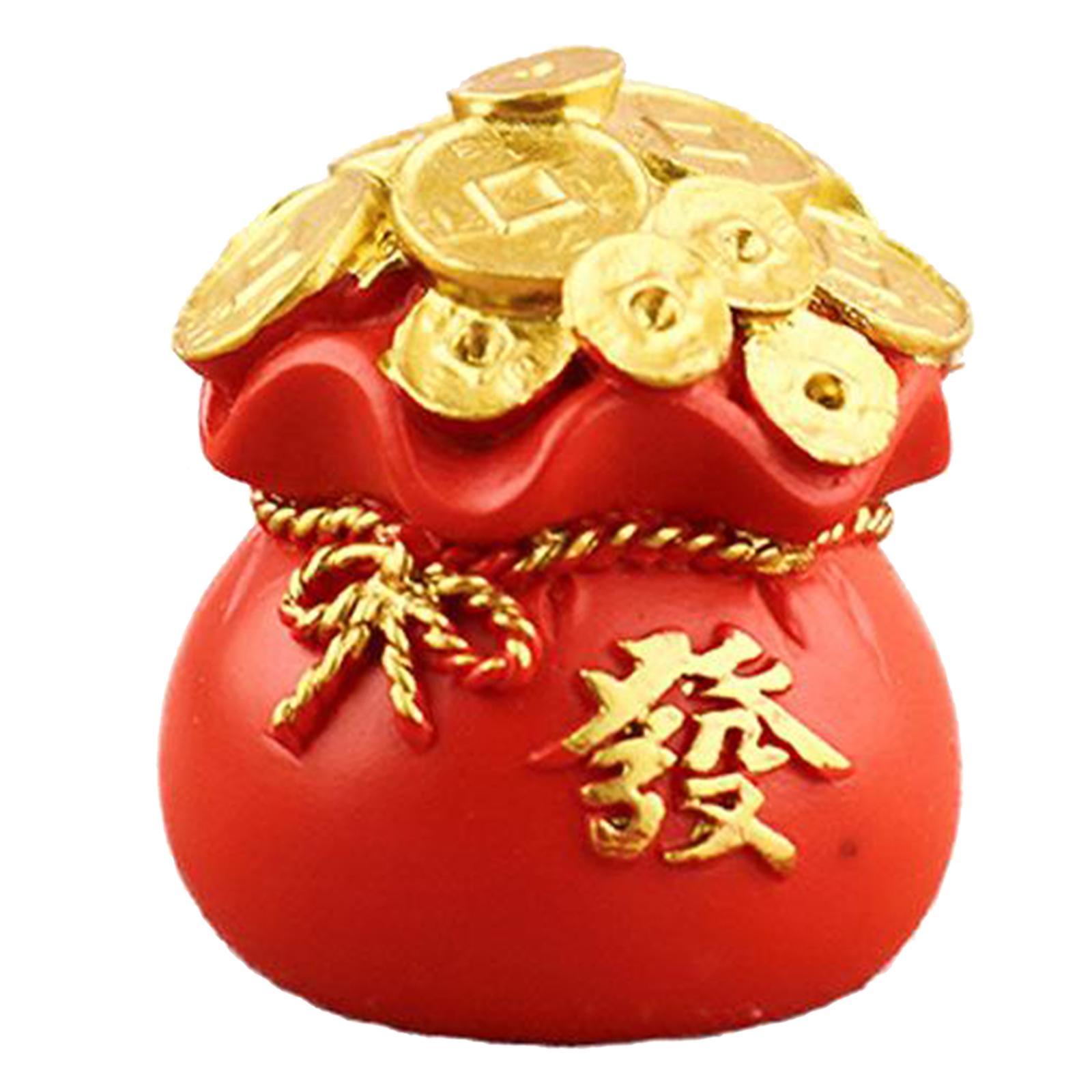 BNF Lucky Money Bag Traditional Chinese Feng Shui Figurine Atrract Cake  Dress Up Decorative Showpiece - 10 cm Price in India - Buy BNF Lucky Money  Bag Traditional Chinese Feng Shui Figurine