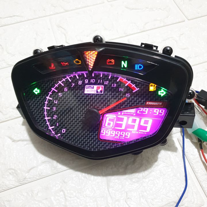Đồng hồ điện tử cho xe máy Sirius - Exciter - TA1339