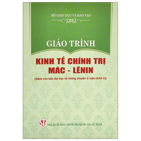 Combo 4 cuốn Giáo Trình Dành Cho Bậc Đại Học Hệ Không Chuyên Lý Luận Chính Trị: Giáo Trình Triết Học Mác – Lênin + Giáo Trình Kinh Tế Chính Trị Mác – Lênin + Giáo Trình Chủ Nghĩa Xã Hội Khoa Học + Giáo Trình Tư Tưởng Hồ Chí Minh - Bộ mới năm 2021