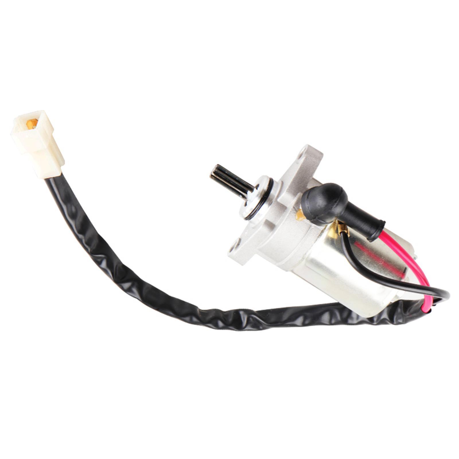 Starter Motor, Motorcycle Starter Motor ,Durable, Easy to Install, Accessories Professional Starter Engine Starter for Bws100 Yw100 4VP