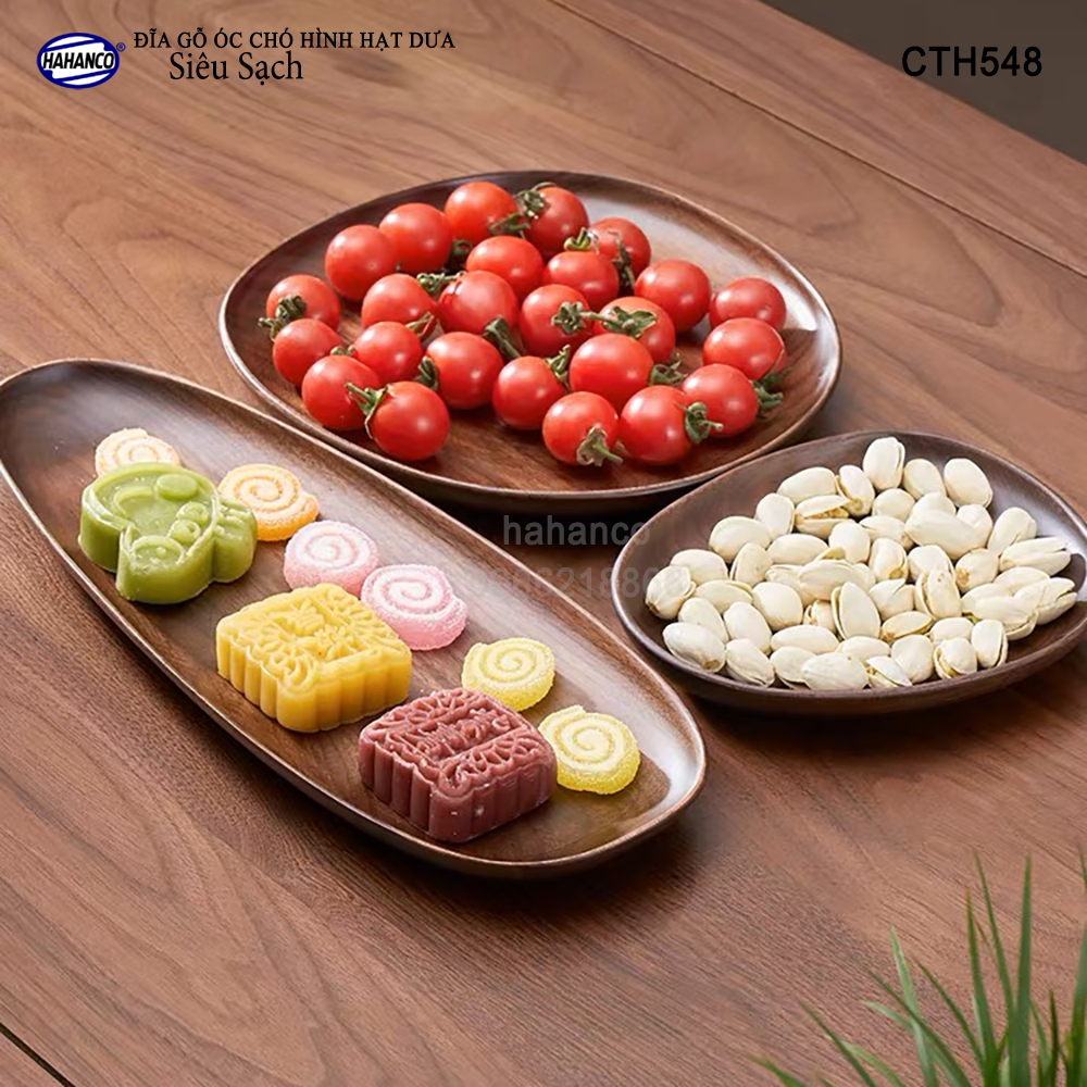 Đĩa Khay Gỗ Óc Chó hàng Xuất Khẩu - đựng đồ ăn/trang trí - đĩa bánh mì/trái cây/ bít tết/ pizza/ phụ kiện chụp ảnh, bày món ăn trong nhà hàng - Sang trọng trên bàn ăn