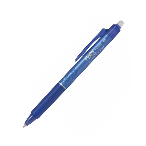 Bút Bi Bấm Xóa Được Pilot Frixion 0.5mm - Màu Xanh