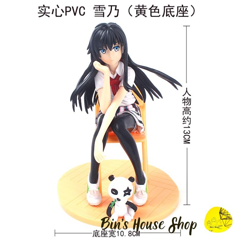 Đồ Chơi Mô Hình- Mô Hình Anime- Nhân Vật Yukino Yukinoshita  PVC cao 13cm (Shop hỗ trợ gói quà)