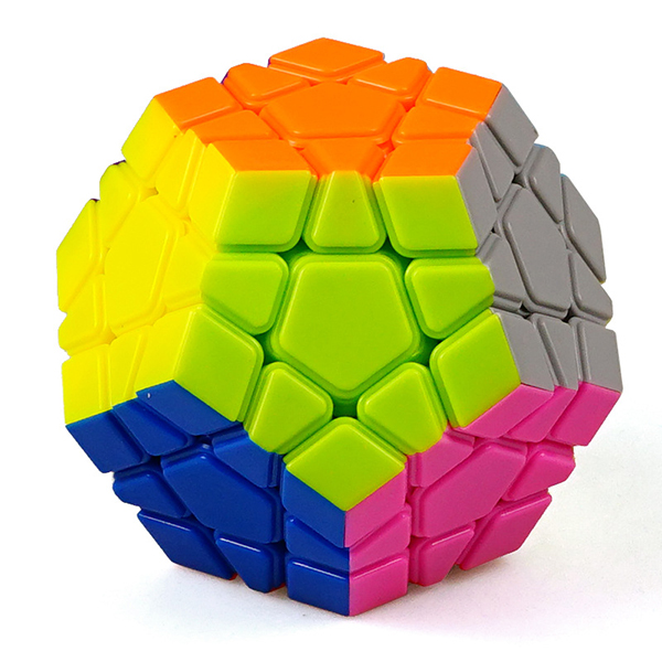 Rubik Megaminx Stickerless 12 mặt 3x3 Đồ Chơi Giáo Dục Thông Minh
