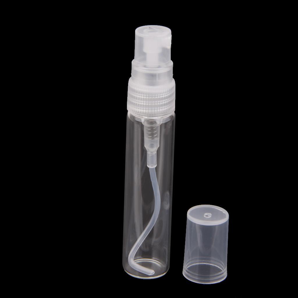 2PCS 5ml Empty Spray Bottle Perfume Atomizer Travel Sample Refill Container