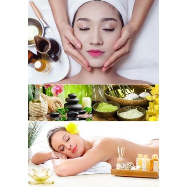 TRANH DÁN KÍNH 3D SPA, PHUN XĂM 70x100-FLSPA8- MOKOSA FL111 ÁNH DƯƠNG