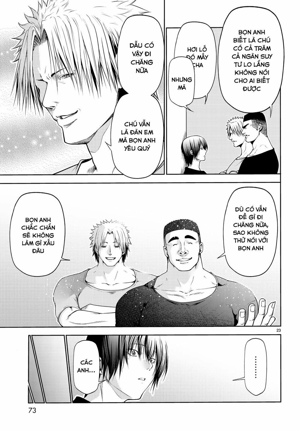 cô gái thích lặn - grand blue chapter 61 23