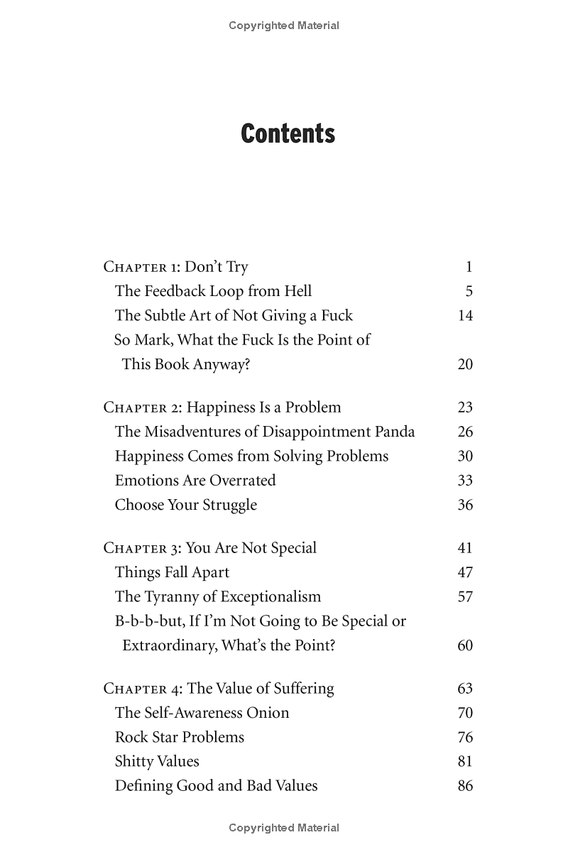 Sách ngoại văn: The Subtle Art Of Not Giving A Bleep - A Counterintuitive Approach To Living A Good Life