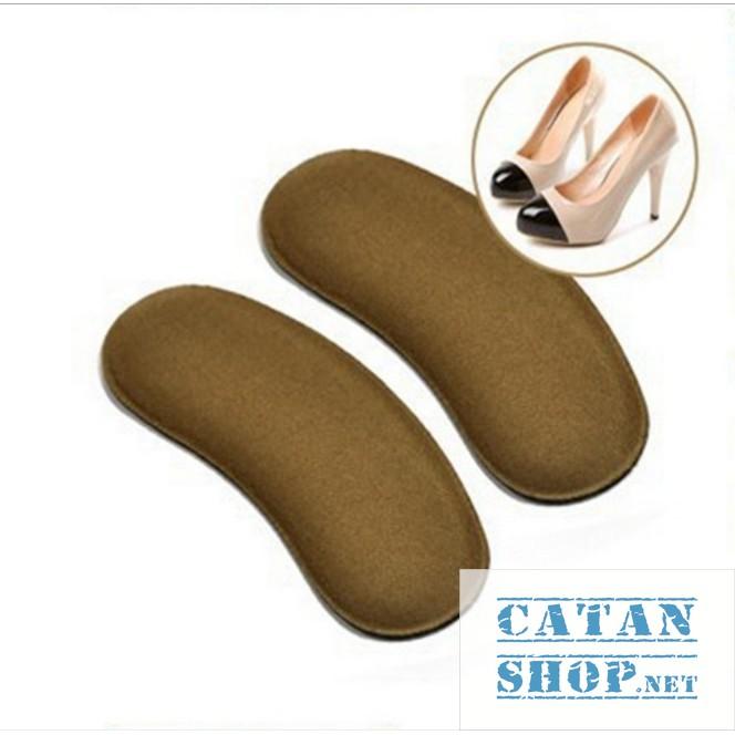 Bộ 2 miếng lót giày bảo vệ gót sau chống trầy và trượt khi mang giày cao gót, giày búp bê GD281-LGOT