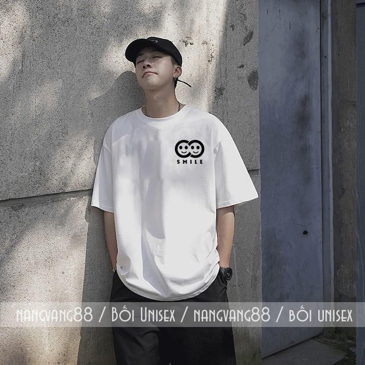 Áo Thun Unisex Tay Lỡ SMILE
