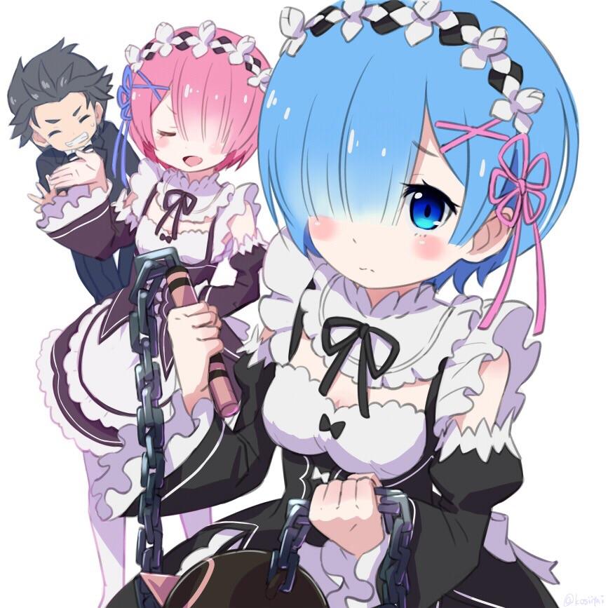 Tranh Poster Re:ZERO A4 combo 5 tấm khác nhau