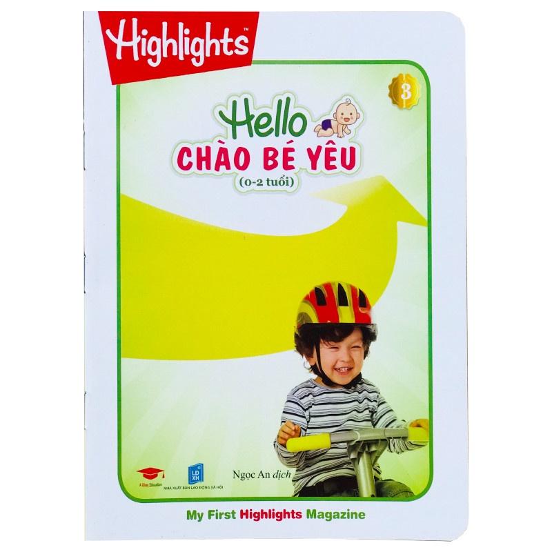 Sách - Cuốn Tạp chí Hello – Chào bé yêu 3 ( 0-2 tuổi) 