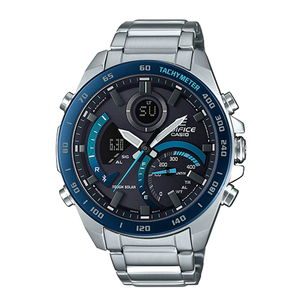 Đồng Hồ Nam Dây Thép Casio Edifice ECB-900DB-1BDR Chính Hãng - Bluetooth - Năng Lượng Mặt Trời - ECB-900DB-1B