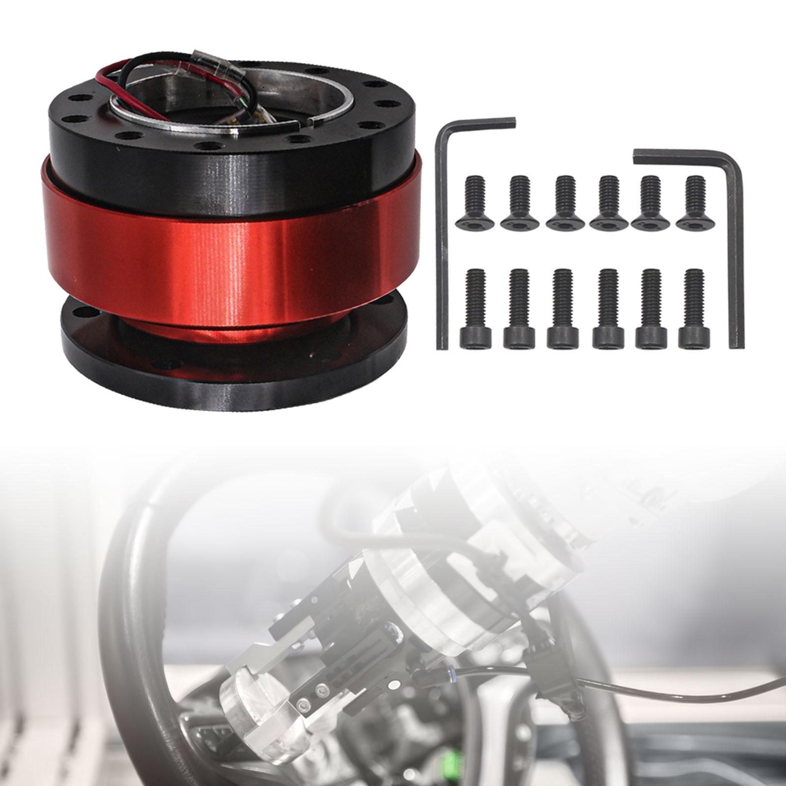 Steering Wheel Quick Release Adapter Spare Parts Durable with Mounting Bolts