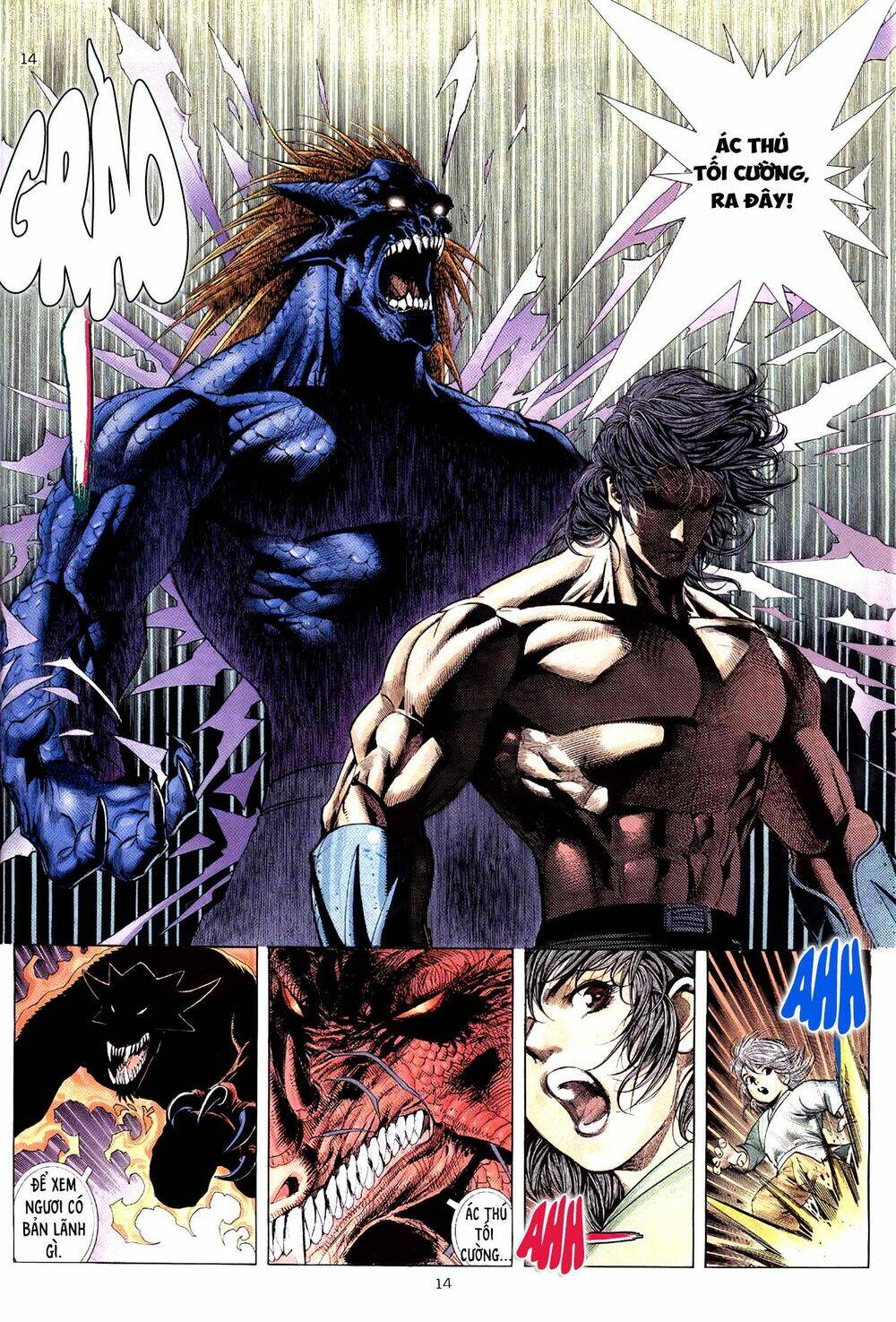 hung thú võ giả chapter 11 14