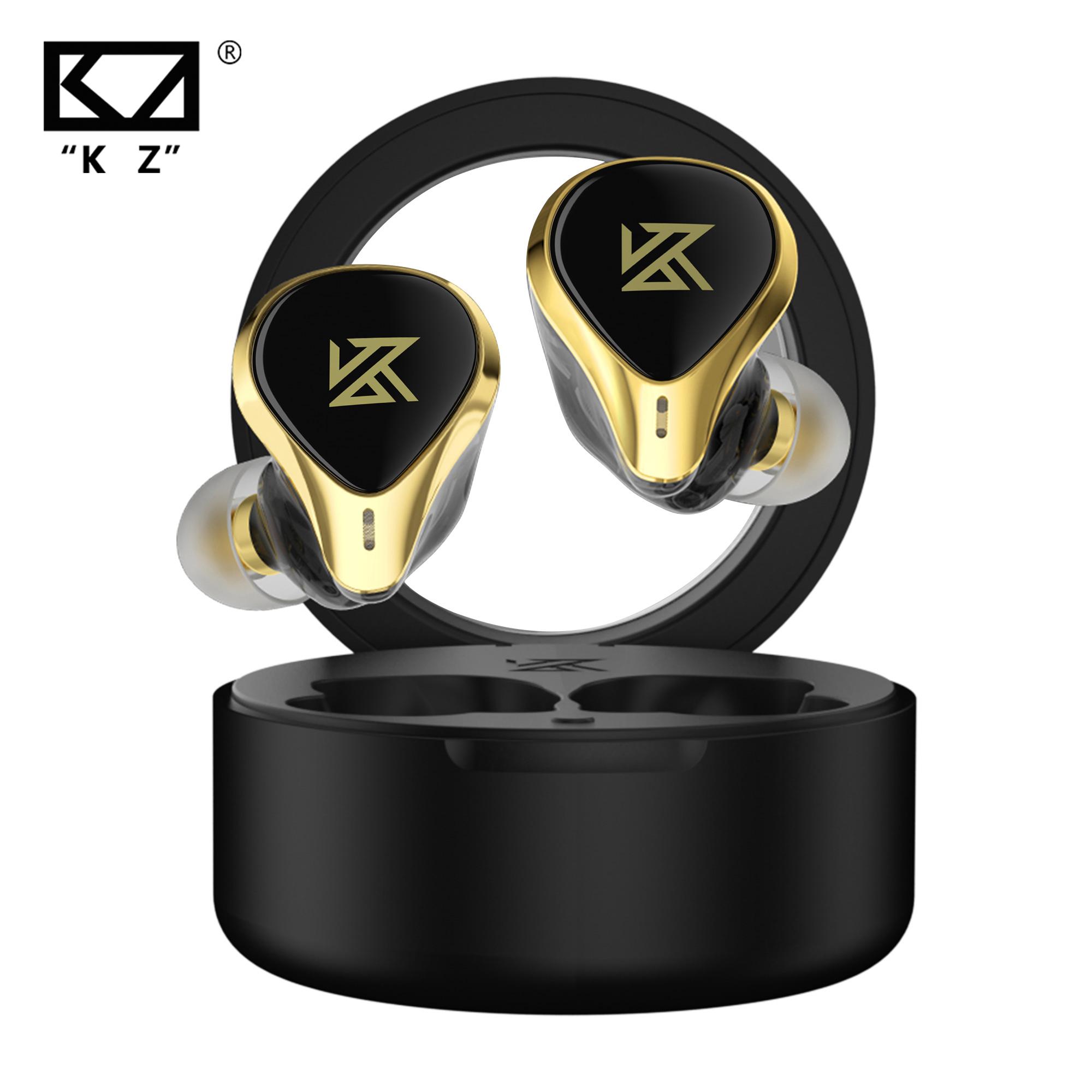 KZ SA08 Pro tws True Wireless Bluetooth v5.2 Tai nghe 8BA Đơn vị Game Game Touch Touch Control Tiếng ồn Tai nghe Thể thao Hủy bỏ Tai nghe Sport