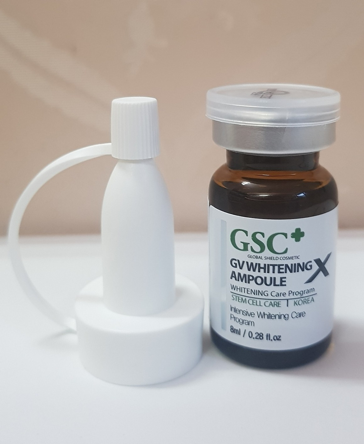 Tế bào gốc trị nám, trắng da GSC GV Whitening Ampoule