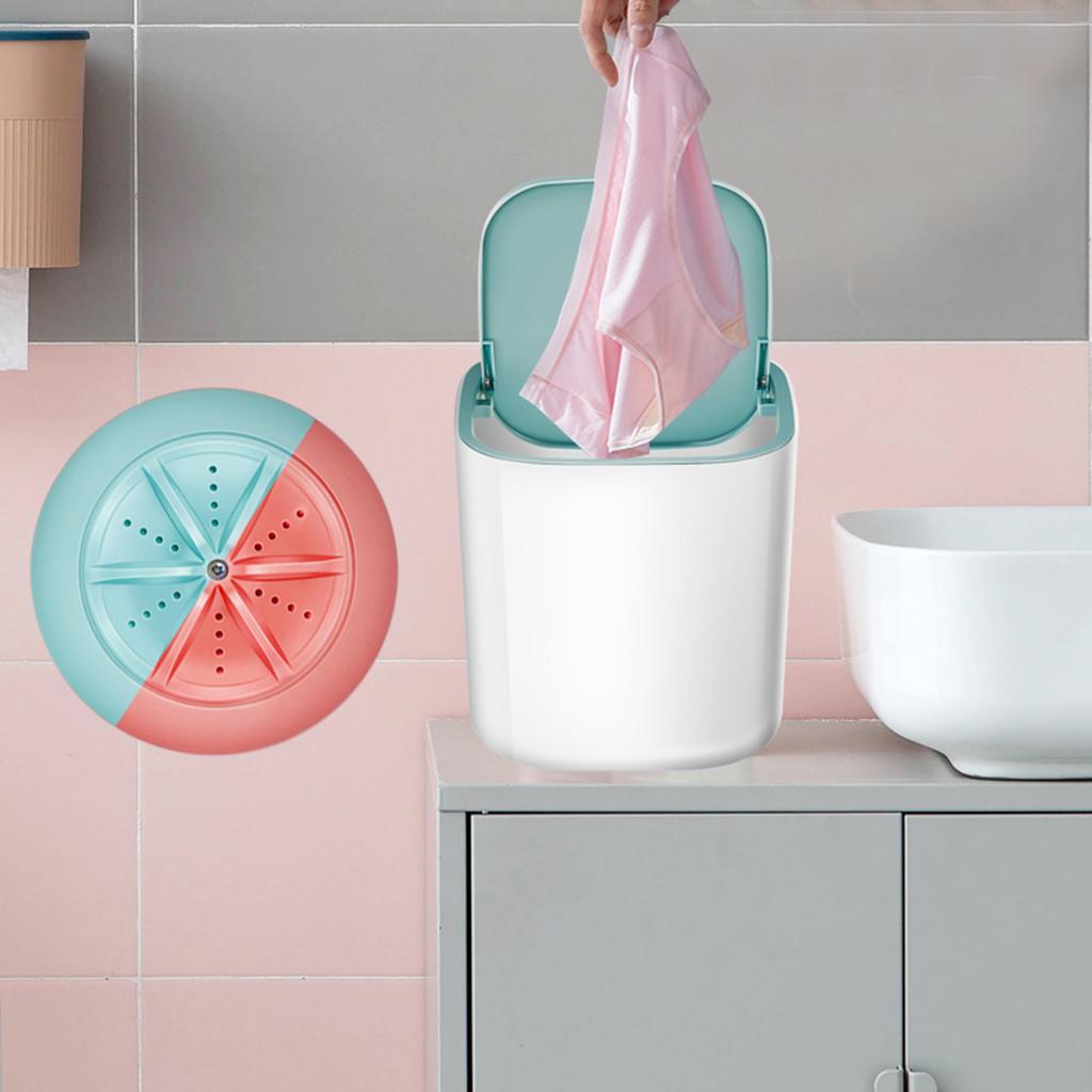 Mini Washing Machine Laundry Machine Turbo Washer USB Ultrasonic Turbine A