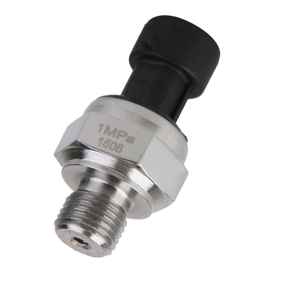 5V DC G1/4 Pressure Transducer Sensor 0-1.0MPa for Oil Fuel  Air