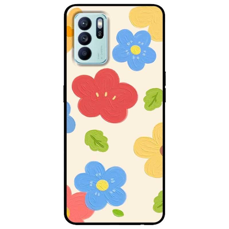 Ốp lưng dành cho Oppo Reno 6 - Oppo Reno 6Z - Hoa Màu