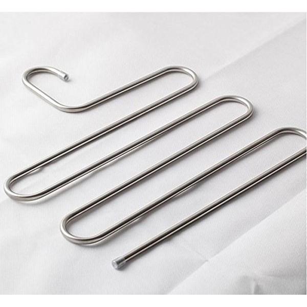 Móc quần áo 5 tầng inox