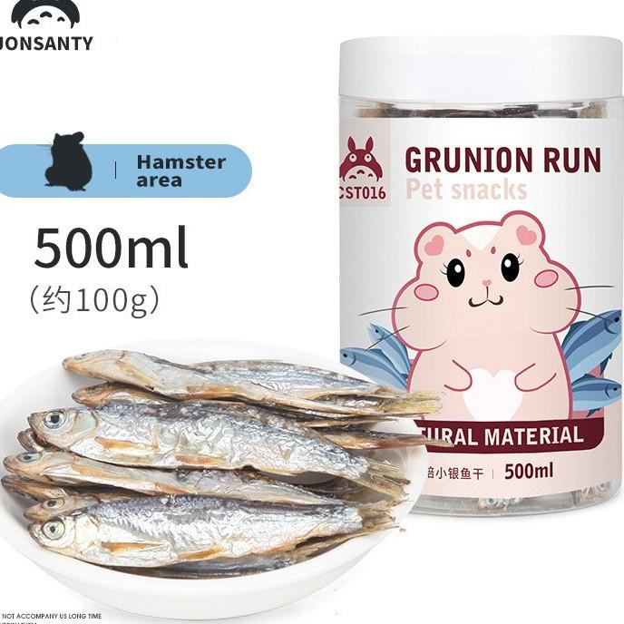 Cá sấy nguyên con 500ml JONSANTY cho Hamster, Rùa, Sóc