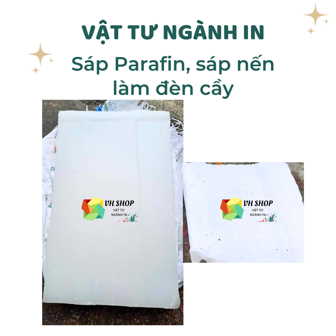 1 kg sáp Parafin, sáp nến, sáp làm đèn cầy