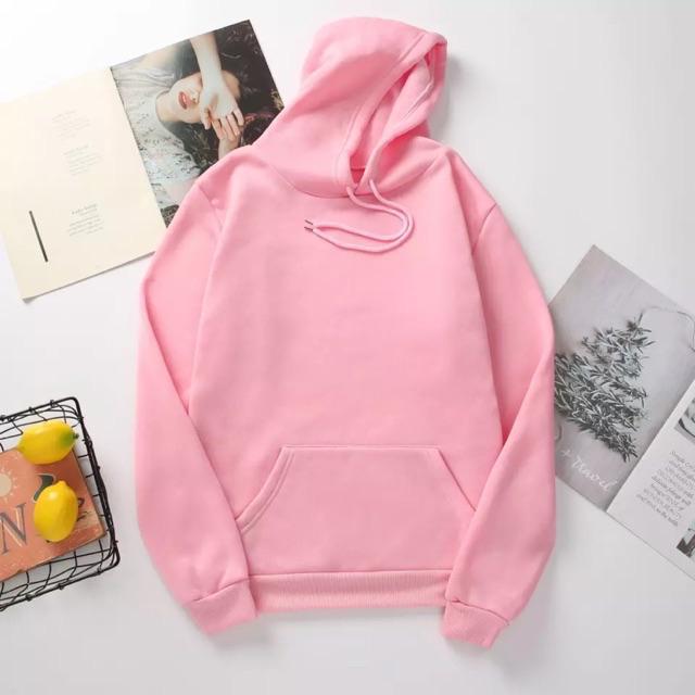 Áo Hoodie Nỉ Unisex Nam Nữ Đủ Size Nhiều Màu