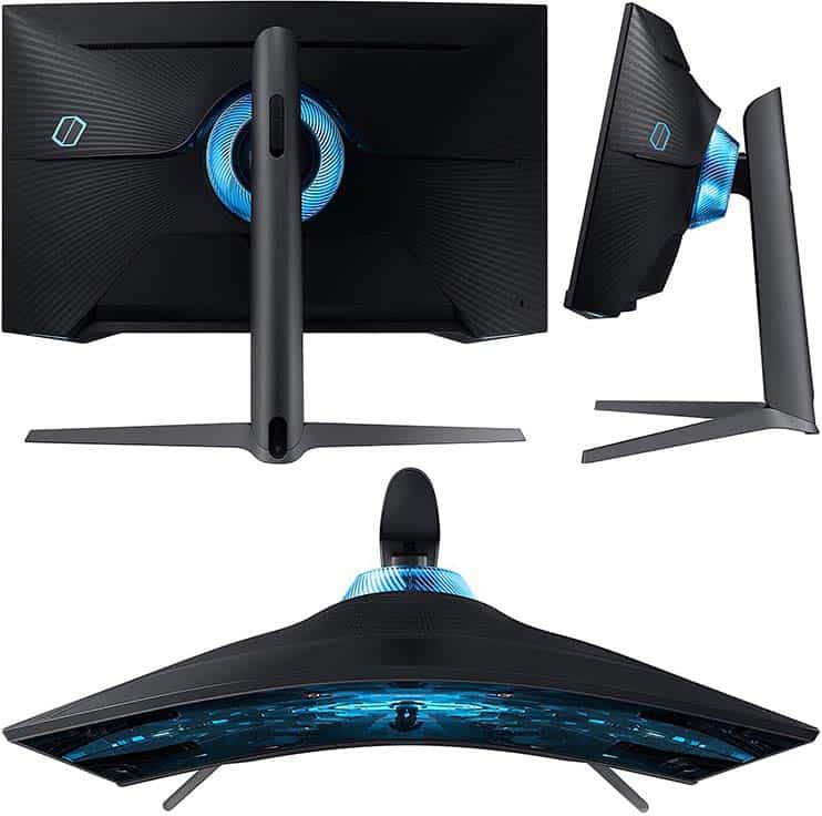 Màn Hình Cong Gaming Samsung LC27G75TQSEXXV 27 inch WQHD (2560 x 1440) 1ms 240Hz G-sync VA - Hàng Chính Hãng