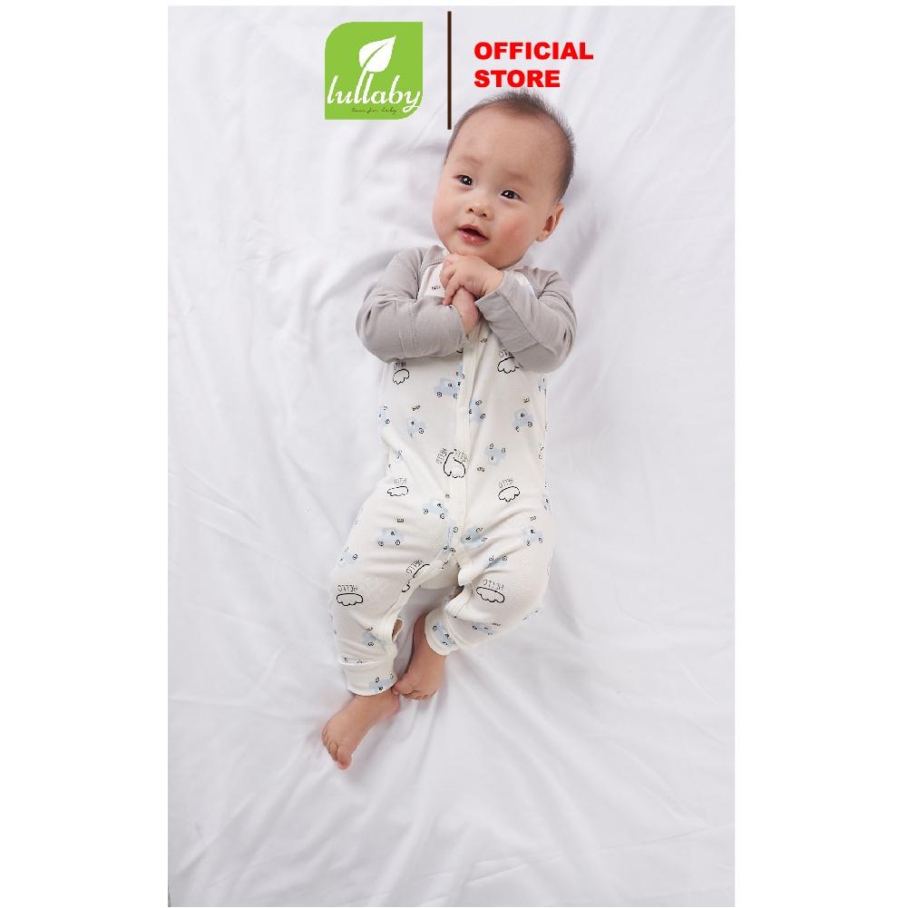 LULLABY - Sleepsuit cài giữa bé trai/bé gái NH114V