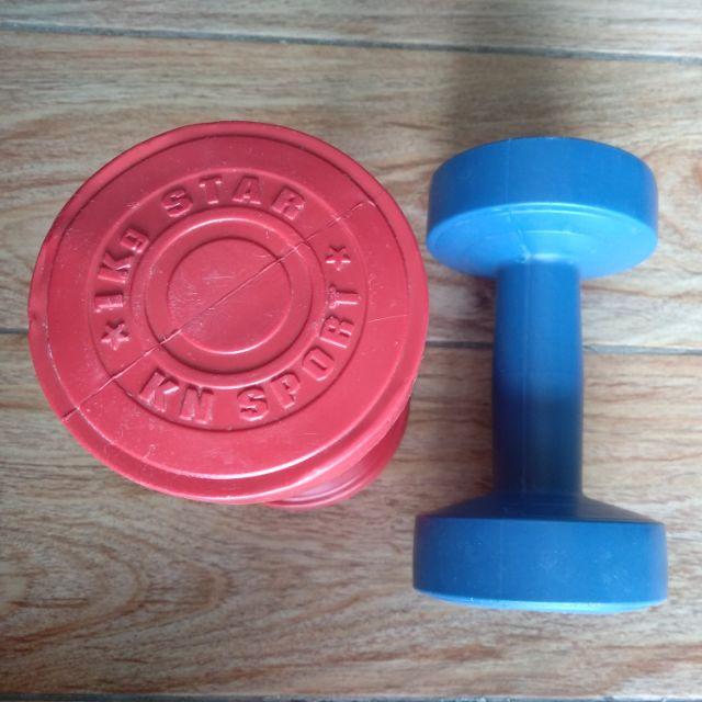 Tạ 1kg Nhựa Nhồi Sẵn