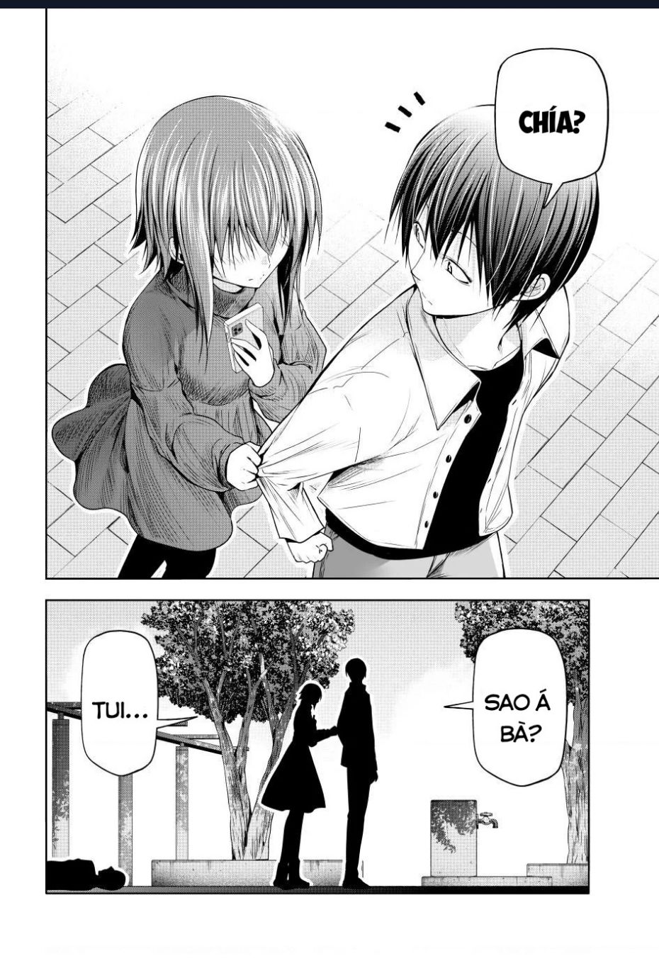 cô gái thích lặn - grand blue chapter 99 33