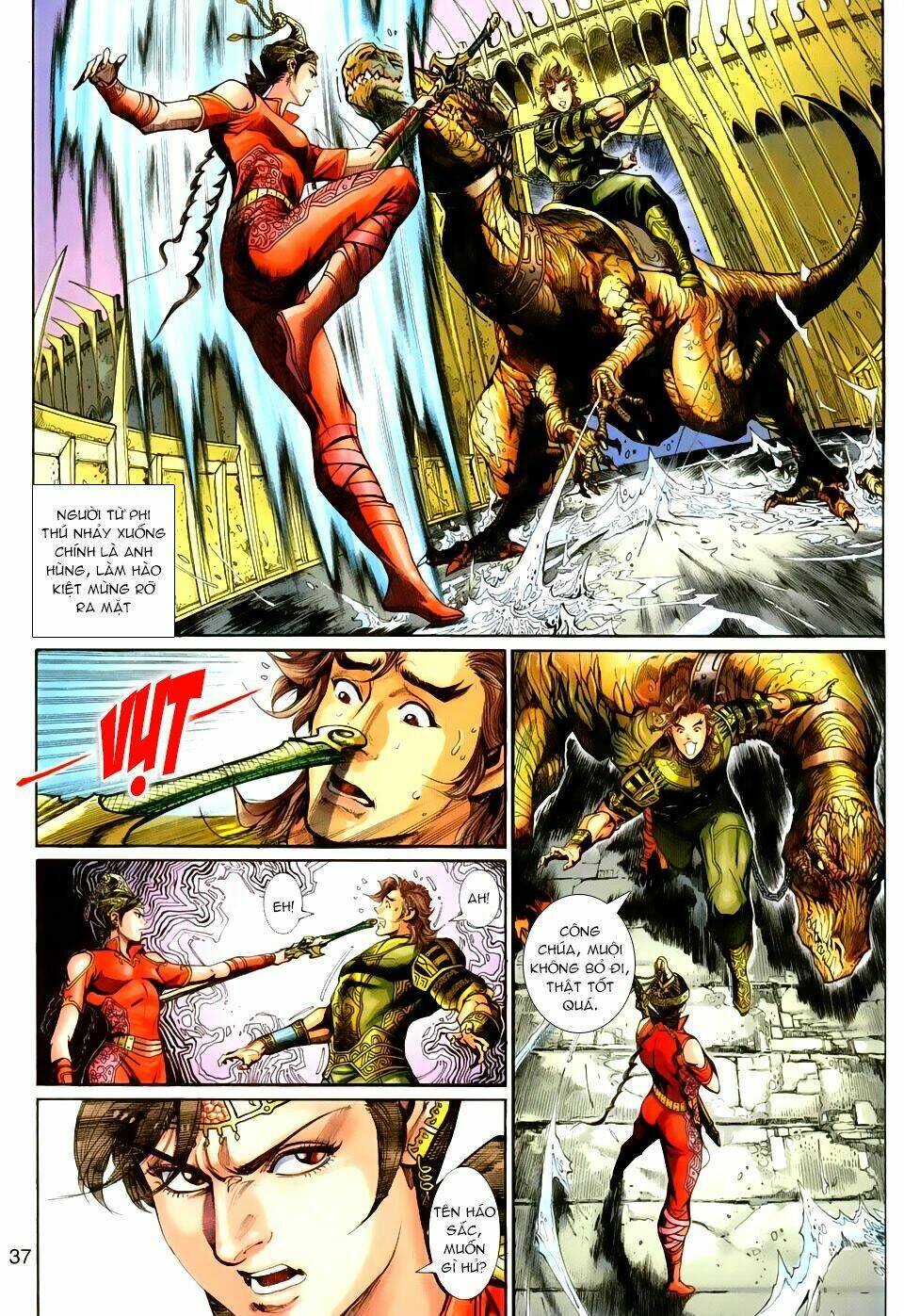 thần binh huyền kỳ 3+3.5 chapter 30 35