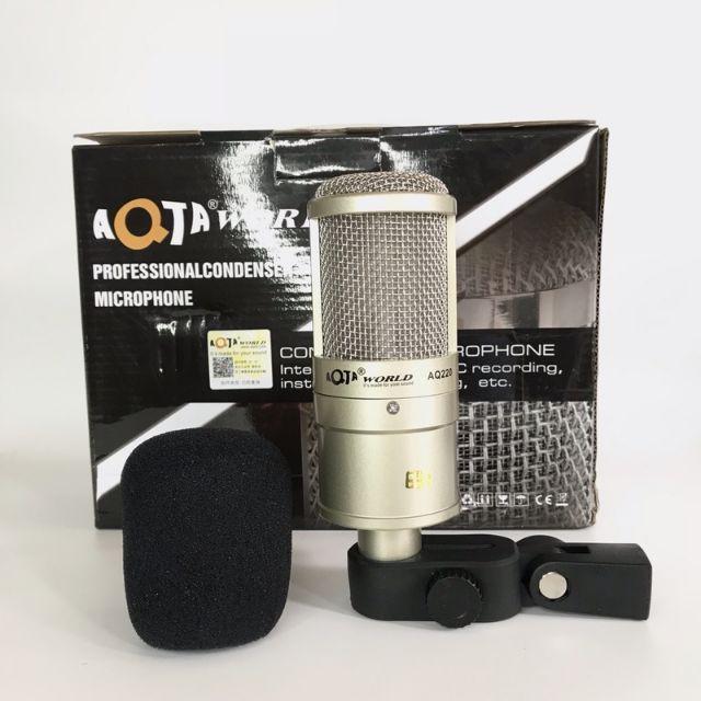 Mic Thu Âm livestream AQ220