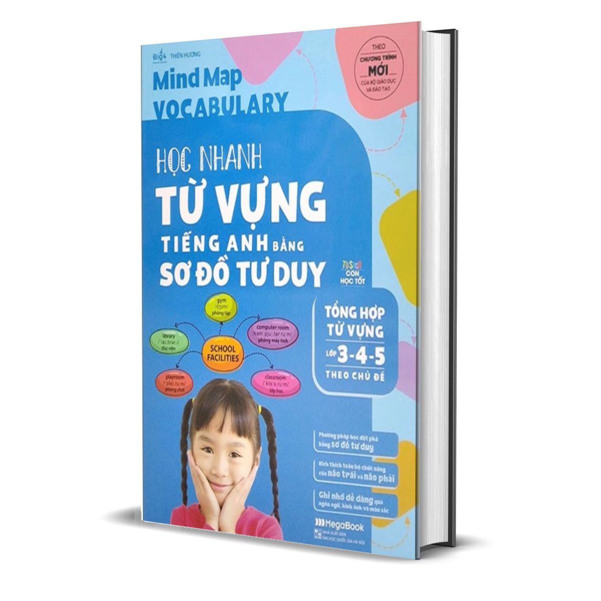 Mind Map Vocabulary - Học Nhanh Từ Vựng Tiếng Anh Bằng Sơ Đồ Tư Duy (Tổng Hợp Từ Vựng Lớp 3-4-5 Theo Chủ Đề)