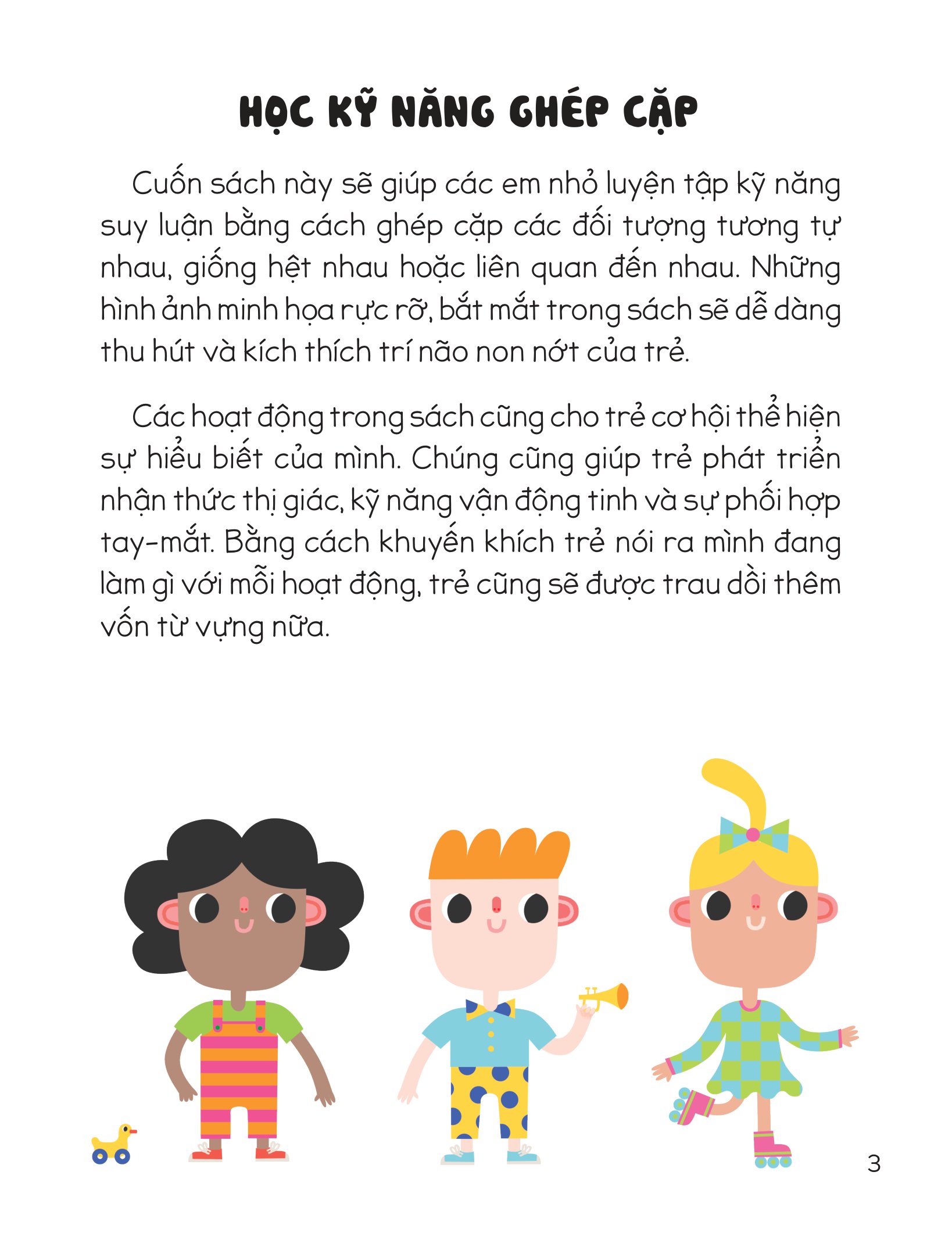 30++ Hoạt Động Rèn Luyện Kỹ Năng Tư Duy Cho Trẻ - Ghép Cặp_DTI