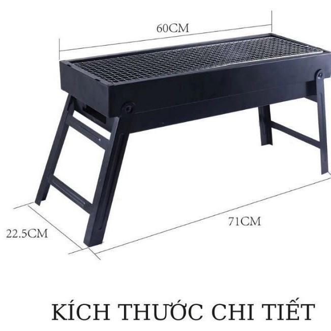 Bếp Nướng Than Hoa Dài Không Khói Cao Cấp