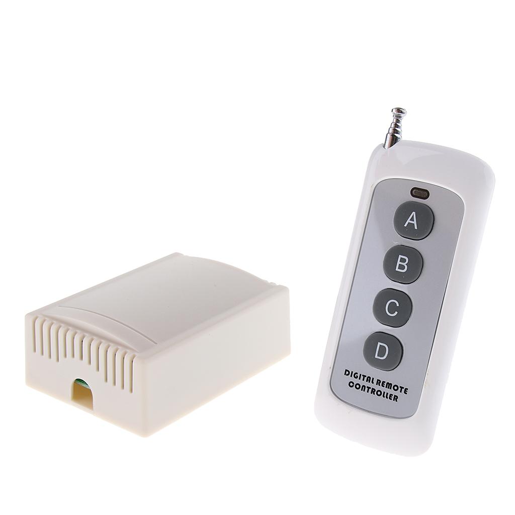 4 Way Channel RF Smart Remote Control Switch 433 for Home Relay DC12V