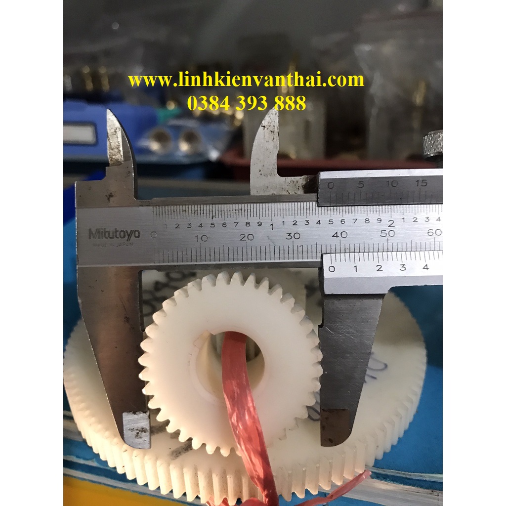 NHÔNG XÍCH/ BỘ NHÔNG XÍCH NHỰA TRẮNG/108 RĂNG LỚN/36 RĂNG NHỎ/150G
