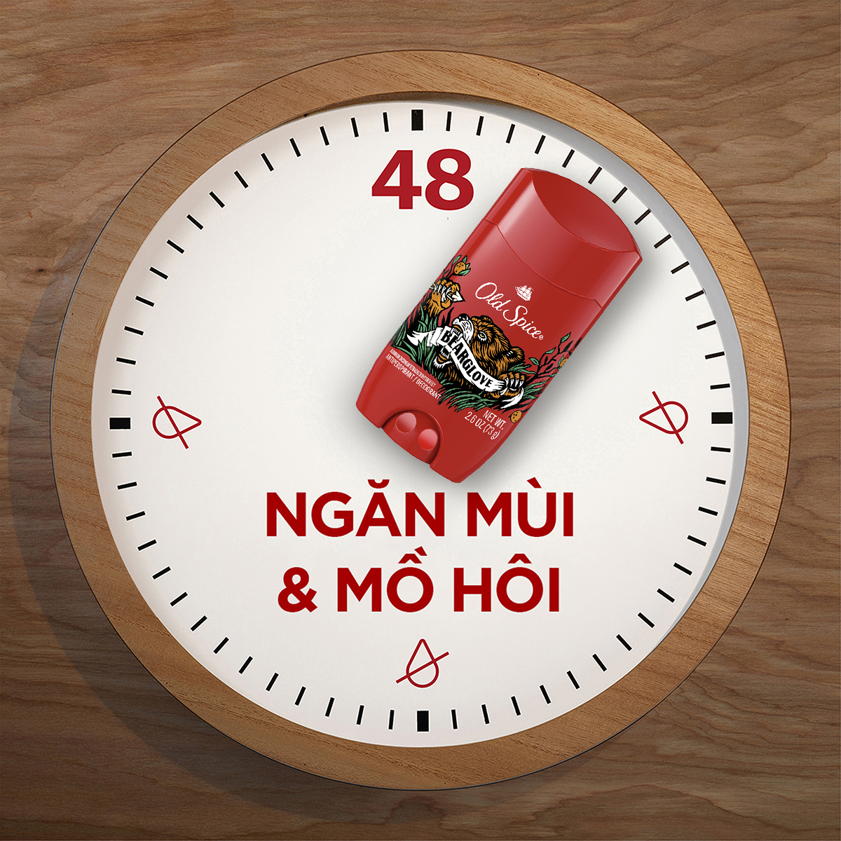 Sáp Khử Mùi Old Spice Bearglove 73g