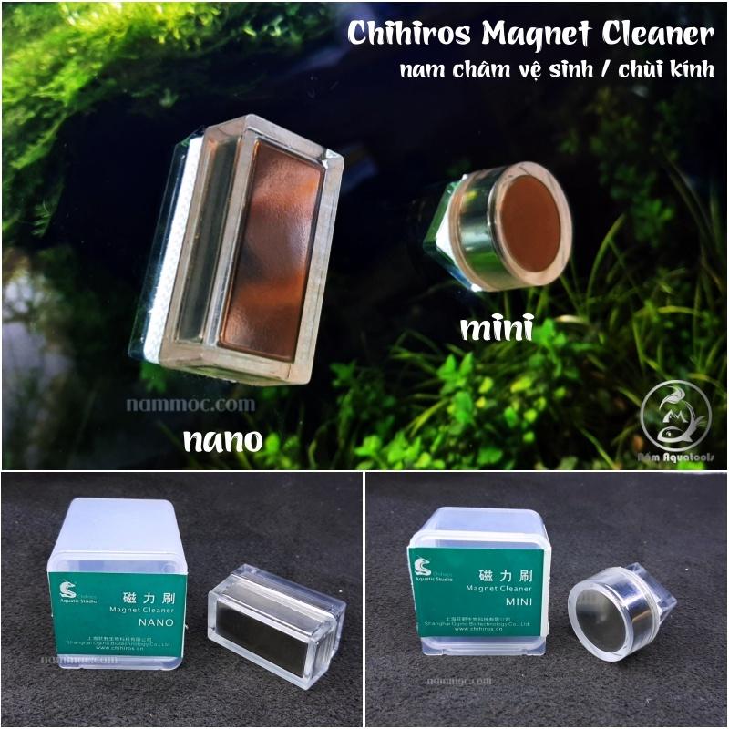 Nam Châm Chùi Kính Chihiros | Nam Châm Vệ Sinh Kính Bể Cá Siêu Tiện Lợi